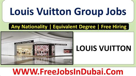 louis vuitton job opening